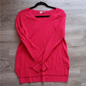 Hot pink Gap sweater